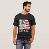 Ultra Maga Messy Bun T-Shirt (Vorne ganz)