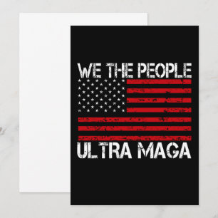 Ultra Maga Pro Trump 2024 Funny Republikaner Einladung