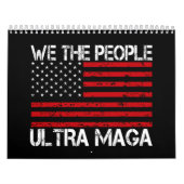 Ultra Maga Pro Trump 2024 Funny Republikaner Kalender (Titelbild)