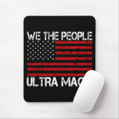 Ultra Maga Pro Trump 2024 Funny Republikaner Mousepad (Mit Mouse)