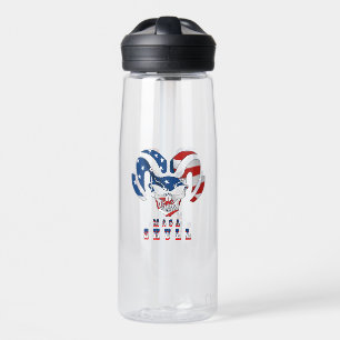 Ultra Maga Schädel   Wasserflasche Trinkflasche