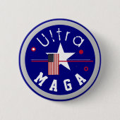 Ultra-MAGA-Schaltfläche Button (Vorderseite)