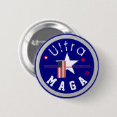 Ultra-MAGA-Schaltfläche Button (Vorne & Hinten)
