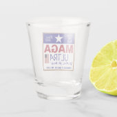 Ultra Maga Schnapsglas (Rückseite)