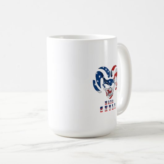 Ultra Maga Skull | Klassische Tasse #15 (VorderseiteRechts)