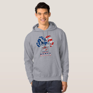 Ultra Maga Skull Männerhoodie Hoodie