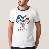 Ultra Maga Skull | Männerklingeln T-Shirt (Vorderseite)