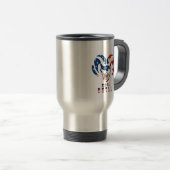 Ultra Maga Skull | Travel Mug Reisebecher (VorderseiteRechts)