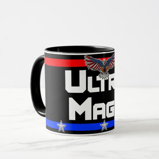 Ultra-Maga-Tasse Tasse (Vorderseite Links)