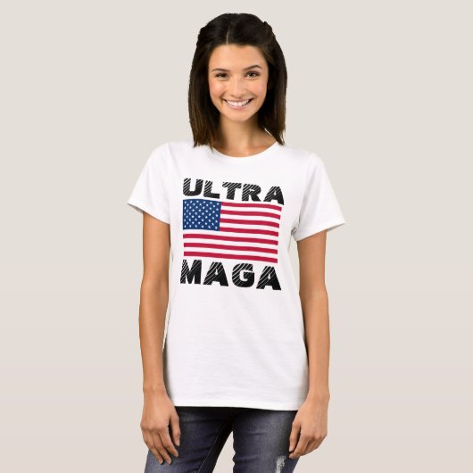 ULTRA MAGA TRUMP 2024 T - SHIRT (Vorne ganz)