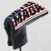 ULTRA MAGA TRUMP GOLFKOPFDECKEL GOLF HEADCOVER (3/4 Vorderseite)