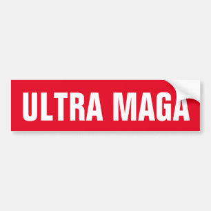 ULTRA MAGA TRUMP PATRIOT AUTOAUFKLEBER