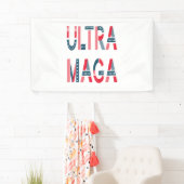 Ultra MAGA Trump Patriotische Republikanische Kons Banner (Insitu)