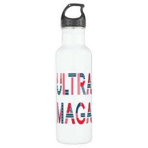 Ultra MAGA Trump Patriotische Republikanische Kons Edelstahlflasche