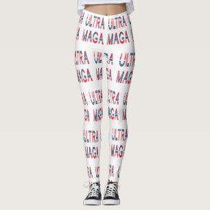 Ultra MAGA Trump Patriotische Republikanische Kons Leggings