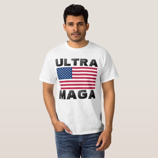 ULTRA MAGA TRUMP T - SHIRT (Vorne ganz)
