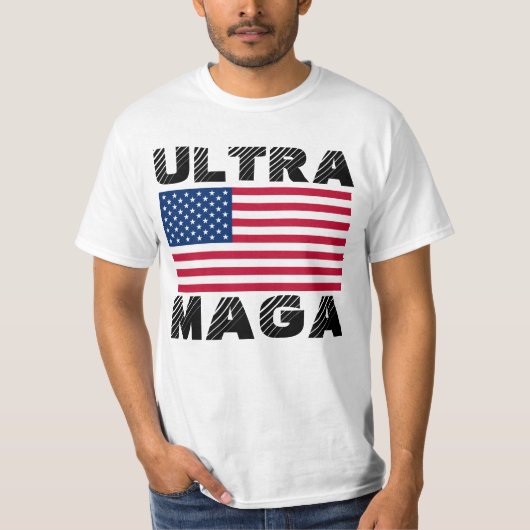 ULTRA MAGA TRUMP T - SHIRT (Vorderseite)