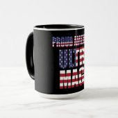 Ultra MAGA Trump Tasse 🇺 Patriotisch Konservativ (Vorderseite Links)