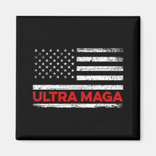 Ultra Maga United State-Flagge Magnet