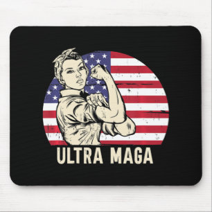 Ultra Maga unordentlicher Knoten Mousepad