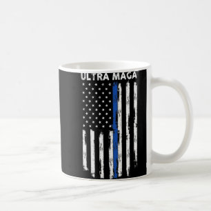Ultra Maga US Flag Proud Ultra Maga Kaffeetasse