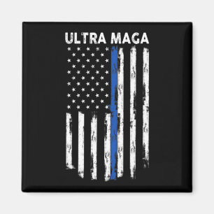 Ultra Maga US-Flagge Stolz Ultra Maga  Magnet
