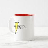 ULTRA MAGA ZWEIFARBIGE TASSE (Vorderseite Links)