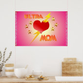 Ultra-Mama-Poster Poster (Küche)