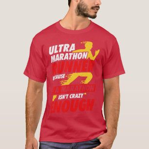 Ultra-Marathon-Laufmarathonläufer-Geschenk T-Shirt