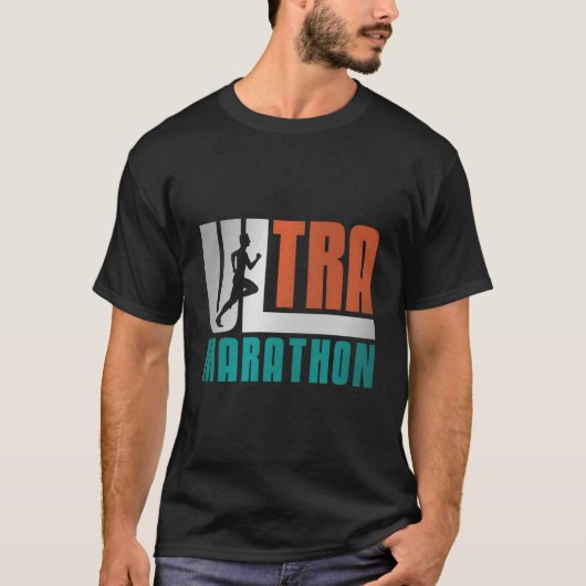 Ultra Marathon Runner Graphic T-Shirt (Vorderseite)