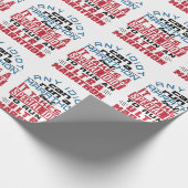 Ultra Marathon Runner jeder Idiot kann laufen Geschenkpapier (Ecke)