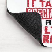 Ultra Marathon Runner jeder Idiot kann laufen Mousepad (Ecke)