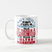Ultra Marathon Runner Ultramarathon Running Funny Kaffeetasse (Links)