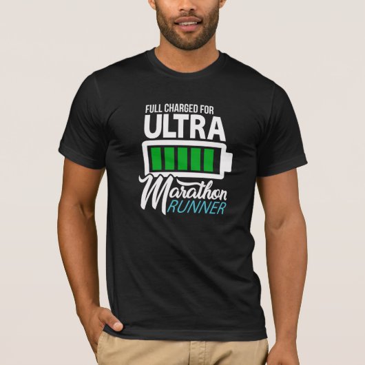 Ultra-Marathonläufer T-Shirt (Vorderseite)
