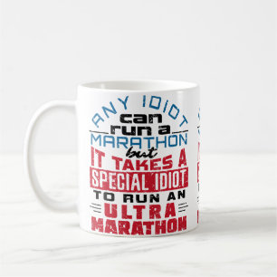 Ultra-Marathonläufer Ultramarathon Laufen Lustig  Kaffeetasse