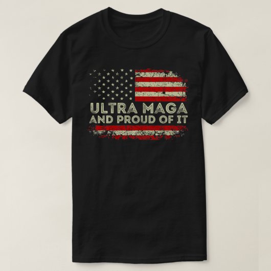 Ultra Mega und Stolz darauf T-Shirt (Design vorne)