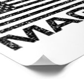 Ultra Mega US amerikanische Flagge Ultramega Fraue Poster (Ecke)