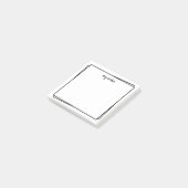 Ultra-Minimalistische Post-IT-Hinweise Post-it Klebezettel (angewinkelt)