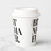 Ultra Modern Bold ‘Best Mama Ever Pappbecher (Rechts)