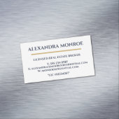 Ultra-Modern Real Estate Business Card Magnet (Beispiel)