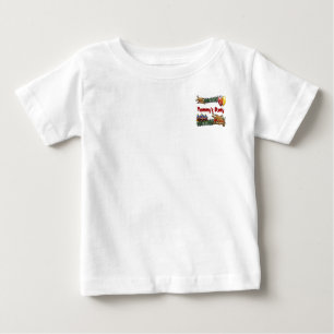 Ultra Niedlich Leopard Safari Geburtstagseinladung Baby T-shirt