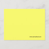 Ultra Niedlich Leopard Safari Geburtstagseinladung Einladungspostkarte (Rückseite)