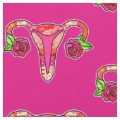 Ultra Niedlich Uterus Stoff (Nahaufnahme)