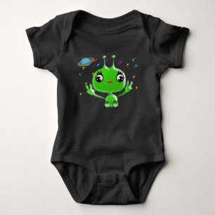 Ultra Niedliche Baby-Alien Baby Strampler