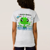 Ultra Niedliche Baby-Alien T-Shirt (Rückseite)