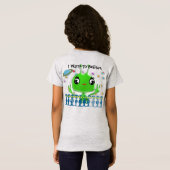 Ultra Niedliche Baby-Alien T-Shirt (Schwarz voll)