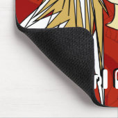 Ultra Niedlicher Girl Power Anime Girl Wild Long H Mousepad (Ecke)