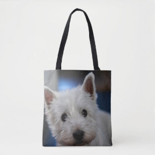 Ultra Niedlicher Schädlingswestie-Weiße Terrier Tasche