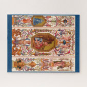 ultra opulent Barockdruck aus dem 17. Jahrhundert Puzzle (Horizontal)