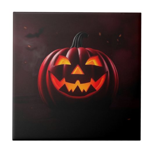 Ultra-Premium Halloween Horror Ceramic Tile Fliese (Vorderseite)